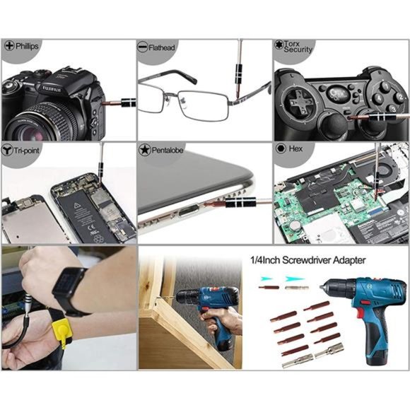 70 in 1 Precision Screwdriver Set Professional Electronics Repair Tool Kit - Picture 4 of 7